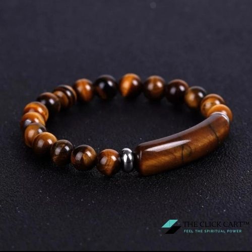 TCC™ Brown Tiger Eye Strand Protection Bracelet